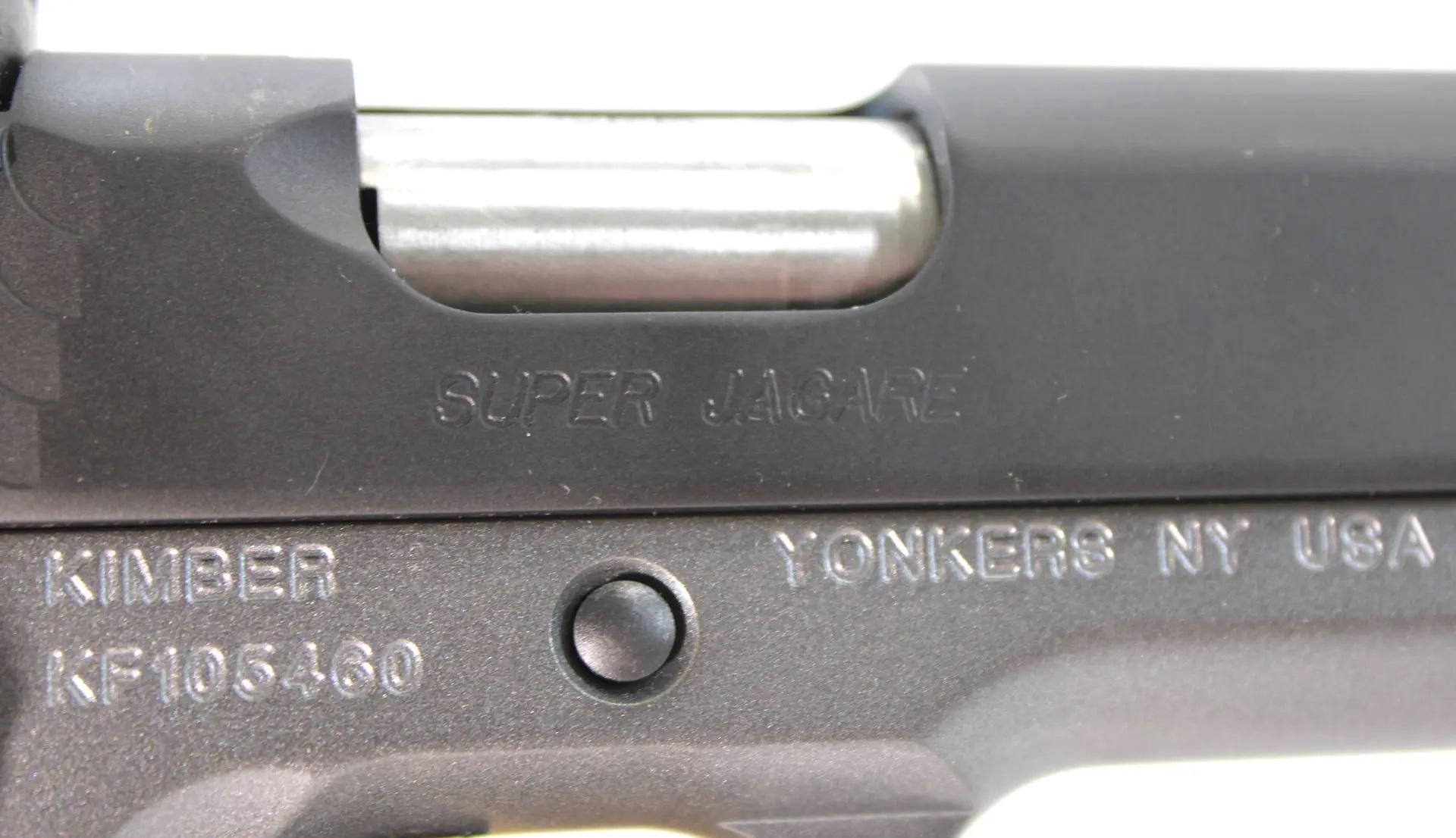 Kimber Custom Shop Super Jagare 10mm Pistol w/Leupold Delta Point Pro