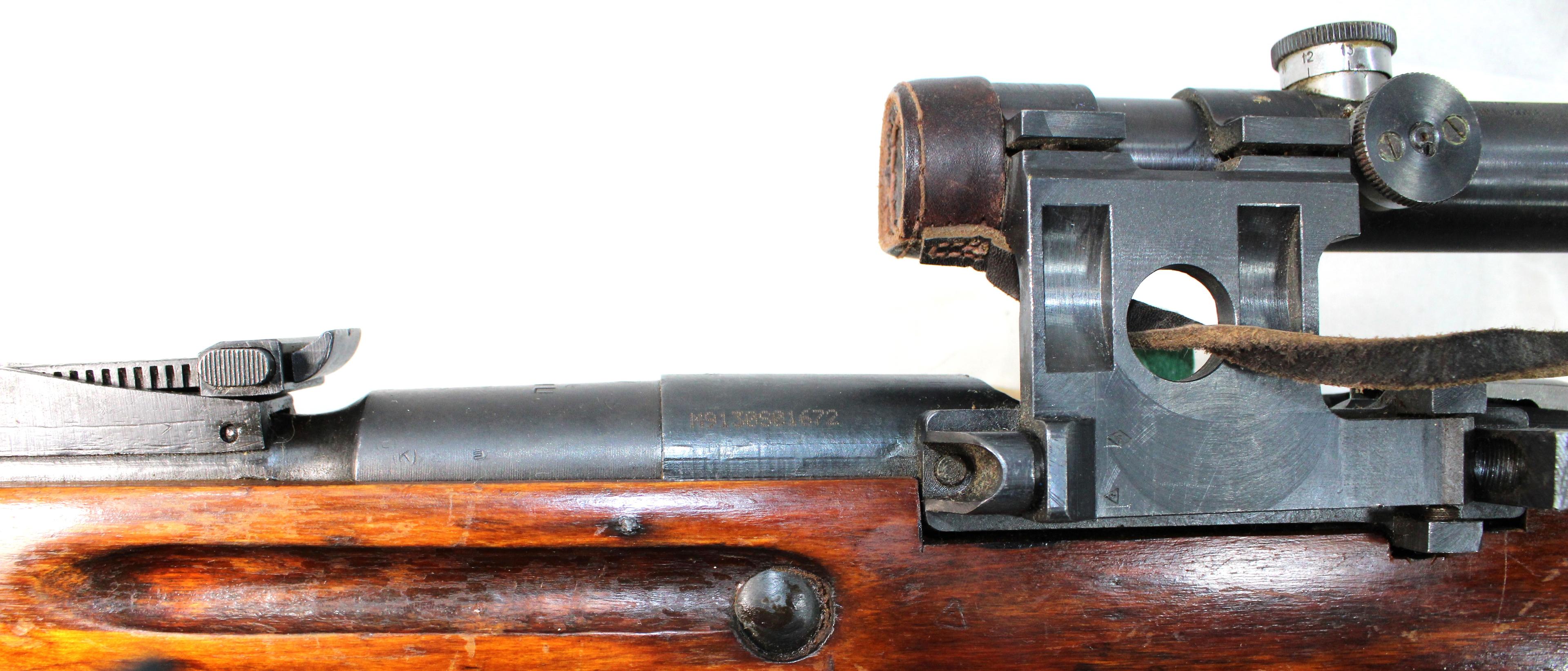 1943 Mosin-Nagant 91/30 PU 7.62x54R Bolt-action Sniper Rifle w/Original Russian Scope