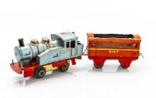 Two Piece Train Set, San Japan, 1960s