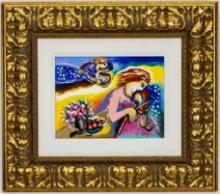 Zamy Steynovitz, Oil On Canvas Painting, Signed