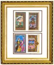 Persian Collectible Poster Cards, Framed