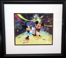 Walt Disney Lte Sealed Serigraph "mickey's Surprise Party" Coa