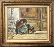 Luigi Nono (1850-1918) "abandoned" By The Artist Signed As Rimari