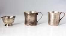 Tiffany & Co Sterling Silver Cups 274.9g, Set Of 3