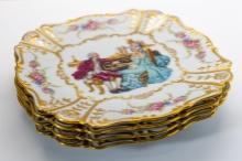 Bertha Webb Vintage Plates "royal Family", Set Of 4