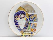 Edwin M. Knowles Collectors Plate "rebekah, Jacob And Esau"