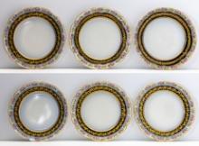 Jean Pouyat Limoges Plates, 6 Pieces