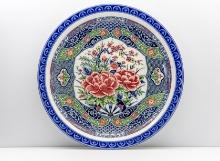 Antique Japanese Floral Plate