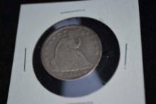 1854 Seated Liberty Half Dollar