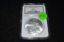 1994-s Silver Eagle Ms-69