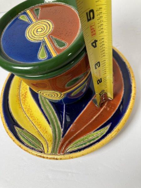 Artesa Mug with Plate and Top