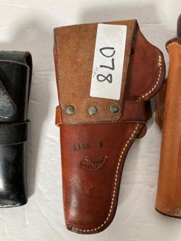 3 Holsters & Lock Lot