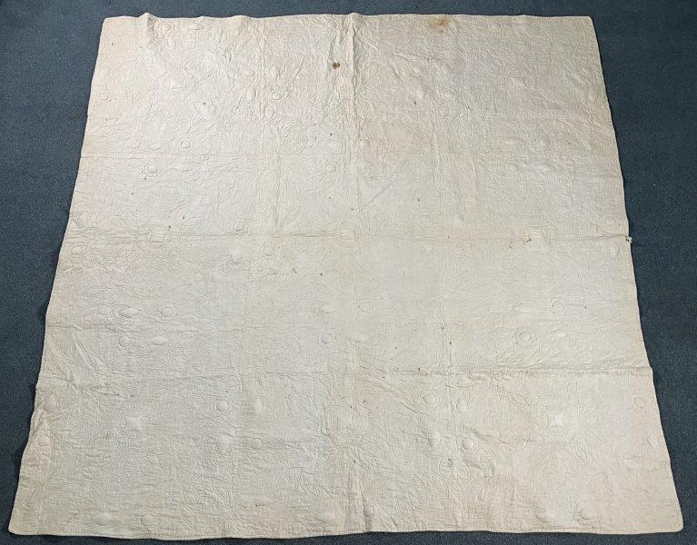 Applique Quilt, Floral Pattern