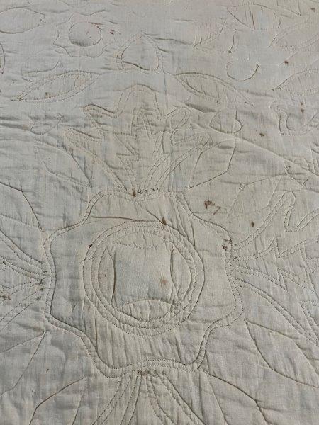 Applique Quilt, Floral Pattern
