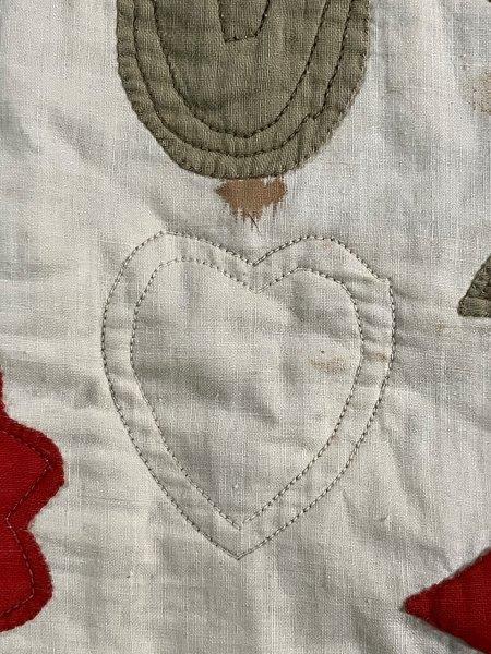 Applique Quilt, Floral Pattern
