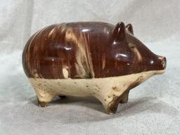 Three Pottery Pigs