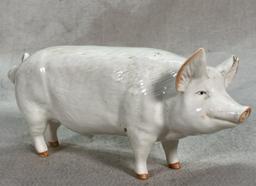 Three Pottery Pigs
