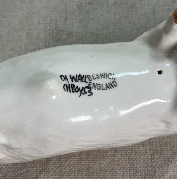 Three Pottery Pigs