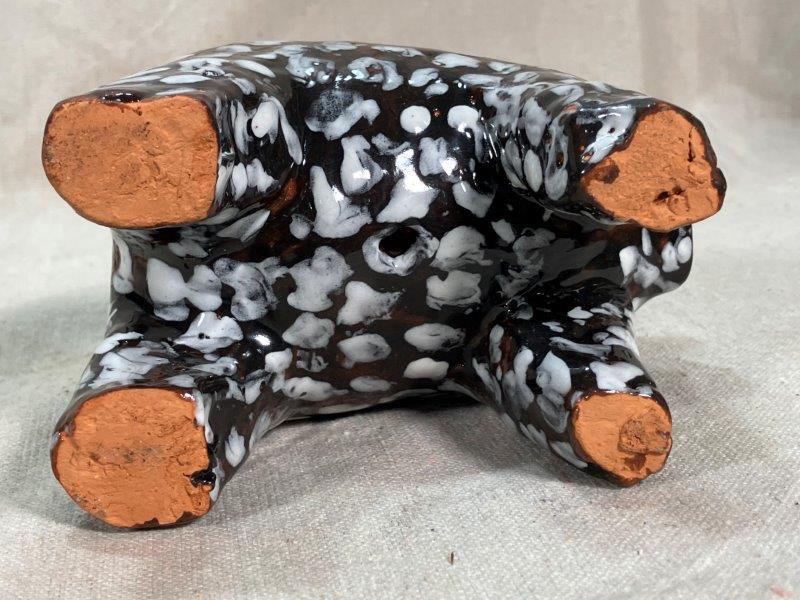 Three Pottery Pigs