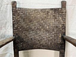 Pair of Adirondack Style Arm Chairs