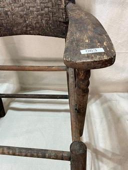 Pair of Adirondack Style Arm Chairs