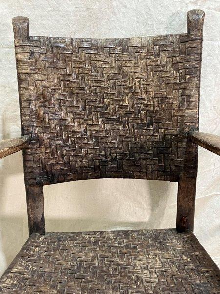 Pair of Adirondack Style Arm Chairs