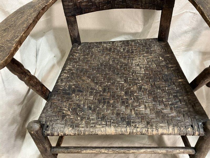 Pair of Adirondack Style Arm Chairs