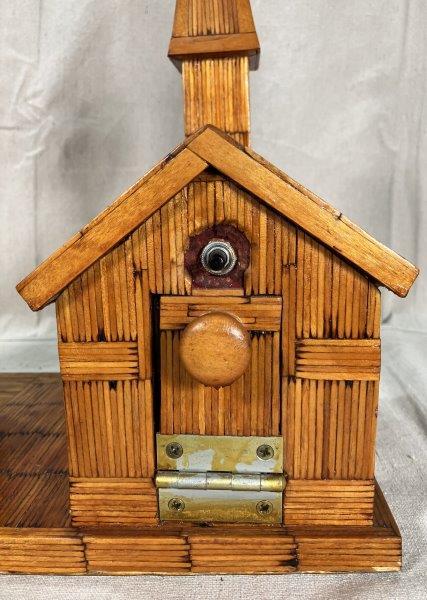 Folk Art Matchstick Lamp