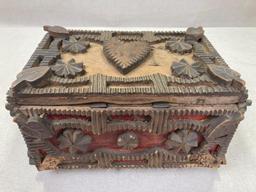 Tramp Art Box