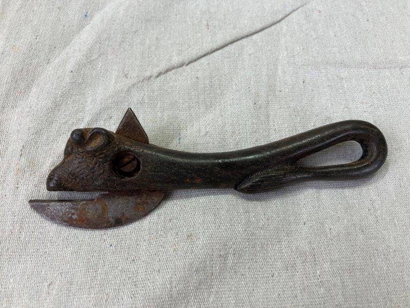 Antique Figural Sheep Can Opener