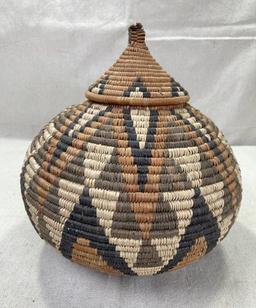 Zulu Covered Basket