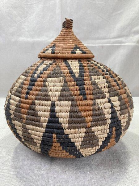 Zulu Covered Basket