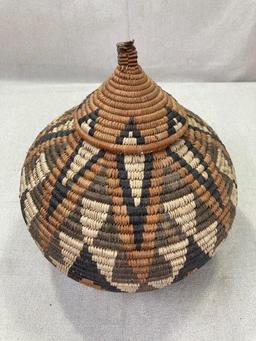 Zulu Covered Basket