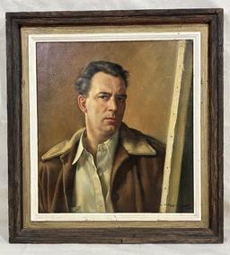 John S. Coppin (1904-1986), Portrait of a Dashing Man