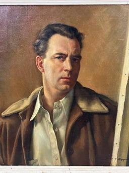 John S. Coppin (1904-1986), Portrait of a Dashing Man