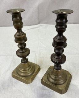 Pair of Brass Candlesticks