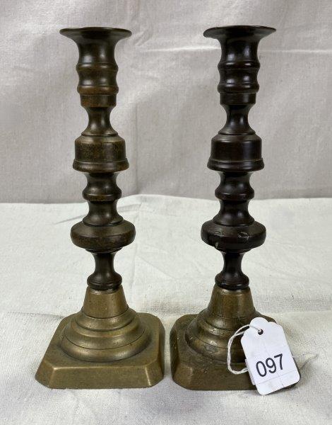 Pair of Brass Candlesticks