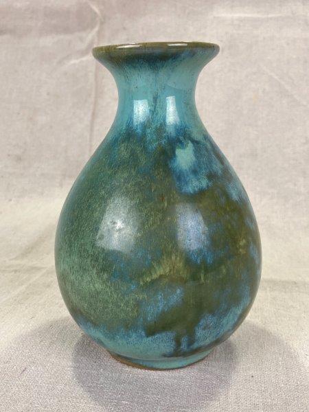 Shearwater Pottery Vase and Candlestick