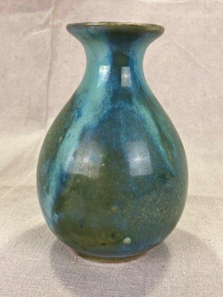 Shearwater Pottery Vase and Candlestick