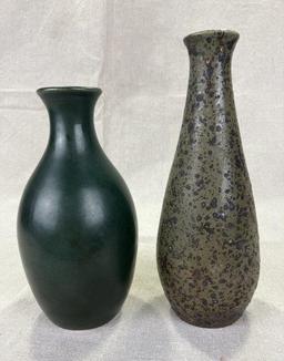 Pair of D.X. Gordy Art Pottery Vases