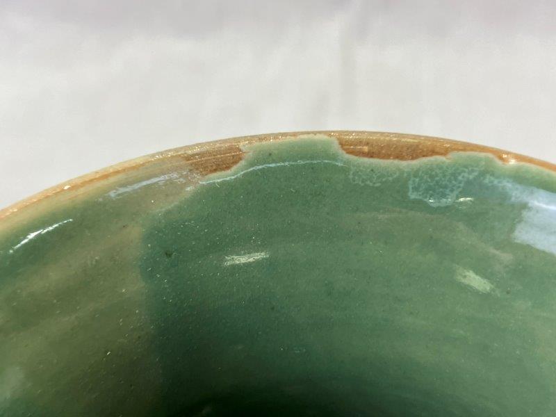 Group of Three W.J. Gordy Swirl Vases