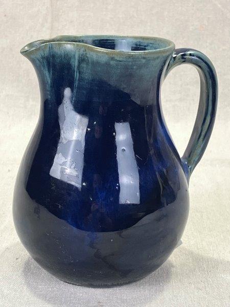 W.J. "Bill" Gordy Pitcher with Cobalt Glaze