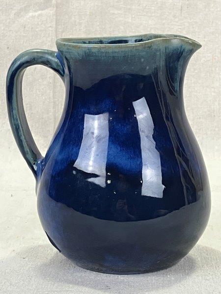 W.J. "Bill" Gordy Pitcher with Cobalt Glaze
