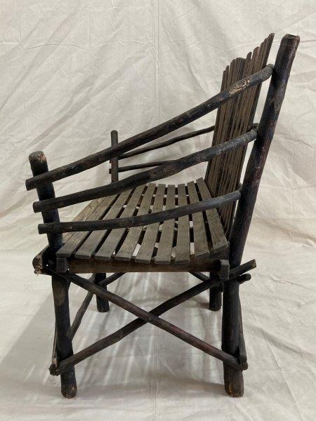 Old Hickory Style Bentwood Bench