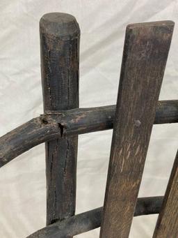 Old Hickory Style Bentwood Bench
