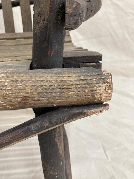 Old Hickory Style Bentwood Bench