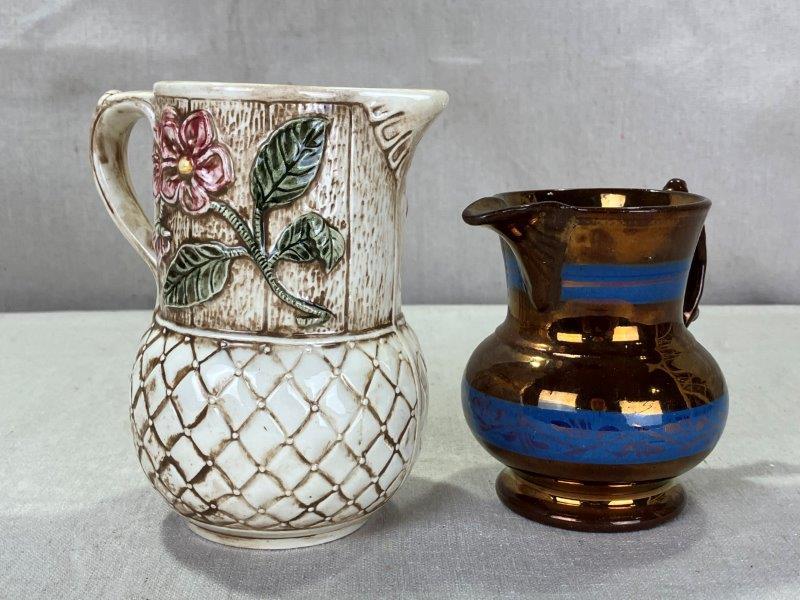 Two Decorative Pitchers