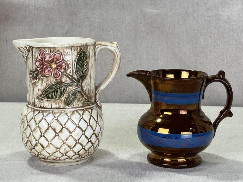 Two Decorative Pitchers
