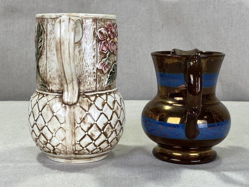 Two Decorative Pitchers