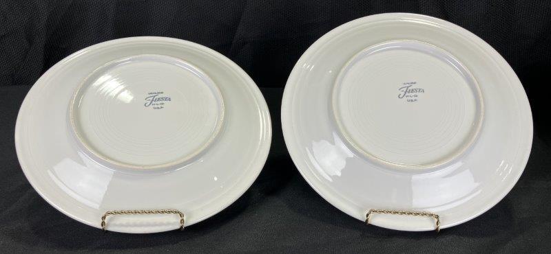 Fiestaware Teacups, Saucers, and Assorted Dinnerware